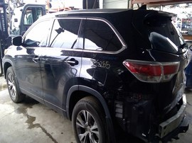 2015 TOYOTA HIGHLANDER, BLACK, XLE MODEL, 3.5L, AWD.  Z25255